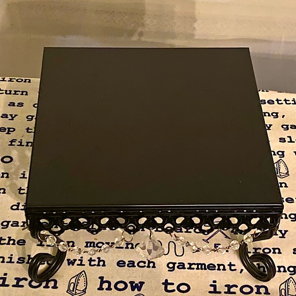 Square Metal Cake Pedestal Stand - Picture 4 of 6